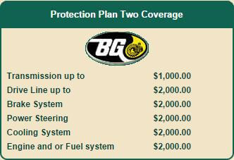 Protection Plan Two Coverage | Byrd Automotive